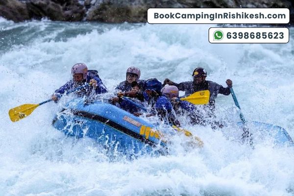 35 Km Rafting (Kaudiyala to Rishikesh)