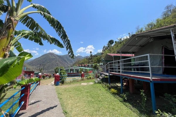 Hill View Camp in Rishikesh