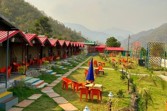 Mountain View Camp in Rishikesh