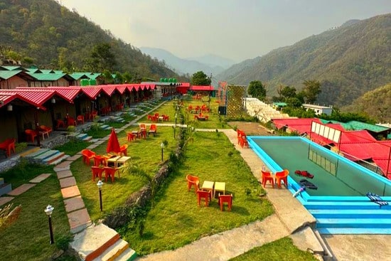 Mountain View Camp in Rishikesh