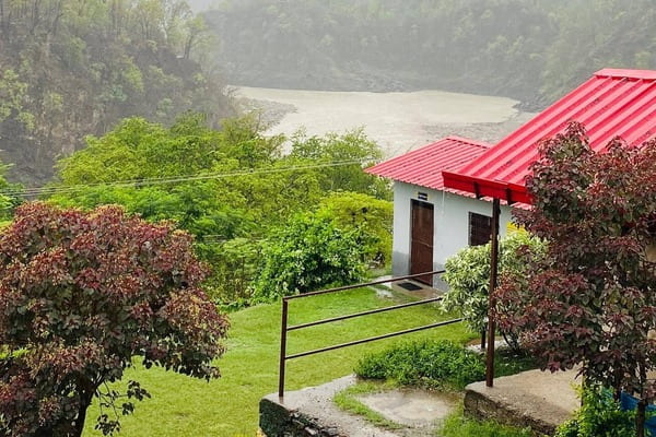 River View Pool Camp in Rishikesh